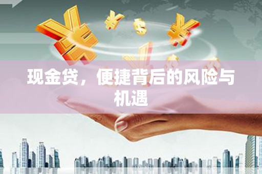 上城现金贷，便捷背后的风险与机遇