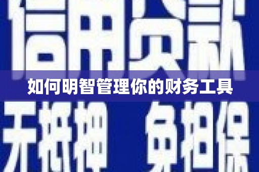 历城如何明智管理你的财务工具