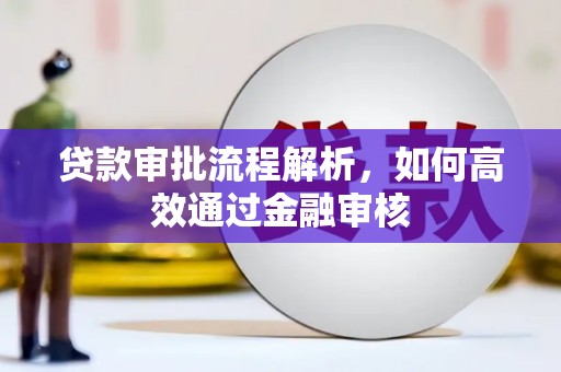 东台贷款审批流程解析，如何高效通过金融审核