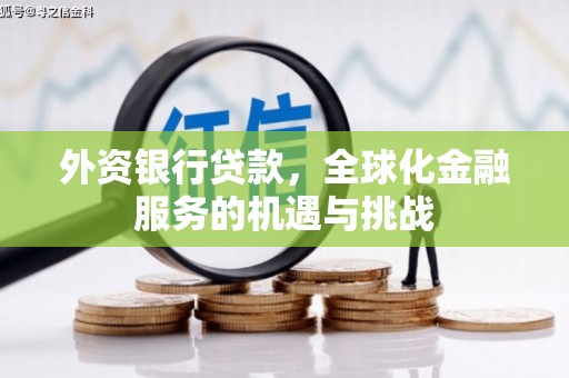 崇州外资银行贷款，全球化金融服务的机遇与挑战