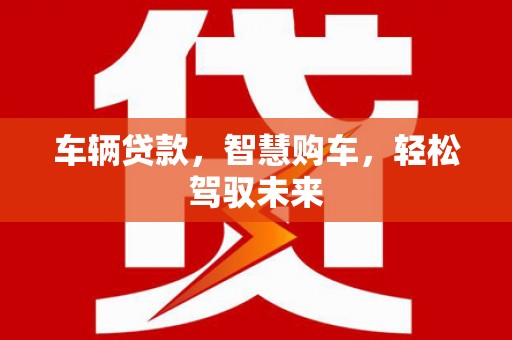 南乐车辆贷款，智慧购车，轻松驾驭未来