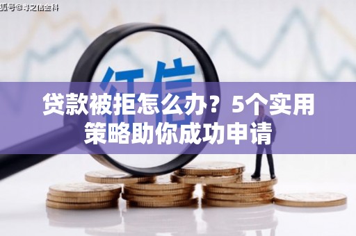 陆丰贷款被拒怎么办？5个实用策略助你成功申请