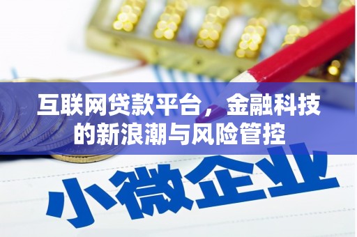 崂山互联网贷款平台，金融科技的新浪潮与风险管控