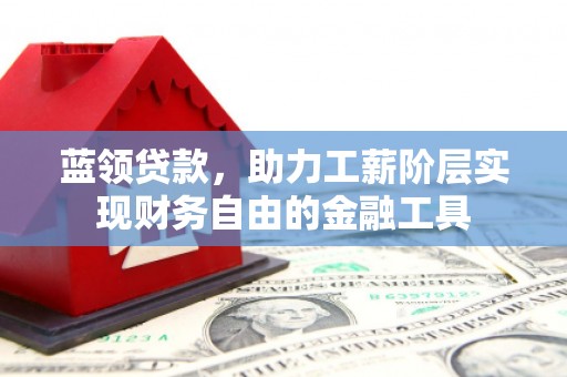 弥陀蓝领贷款，助力工薪阶层实现财务自由的金融工具